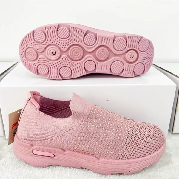 Tenis Deportivos Tejido Transpirable Diseño Suela Amortiguada/YL-5244 - Image 4